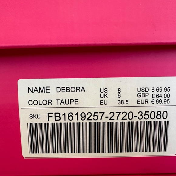 Shoe Dazzle  Debora boots in Taupe Color - Picture 5 of 5